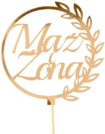 topper-na-tort-maz-zona-zloty-wesele-slub-29-cm