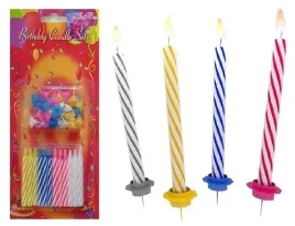 swieczki-urodzinowe-kolorowe-tort-urodziny-24-szt