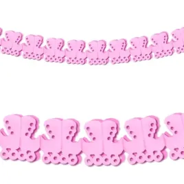 girlanda-papierowa-rozowe-wozeczki-baby-shower-3m