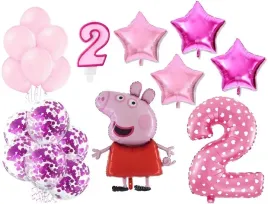 zestaw-balonow-na-2-drugie-urodziny-swinka-peppa