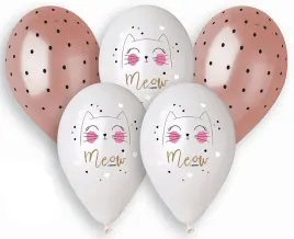balony-kotek-kot-kropki-urodziny-balon-33cm-5-szt