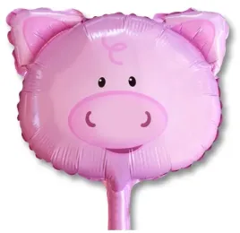 balon-foliowy-swinka-24cm-na-urodziny-roczek-party