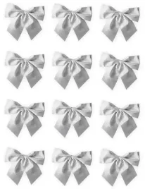 kokardki-srebrne-choinka-stroik-5cm-kokarda-12-sztuk