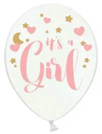 balon-na-baby-shower-it-s-a-girl-dziewczynka-30-cm