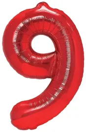 balon-foliowy-cyfra-9-dziewiec-czerwona-party-40cm