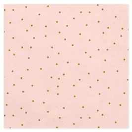 serwetki-rozowe-w-zlote-kropki-urodziny-33cm-20szt