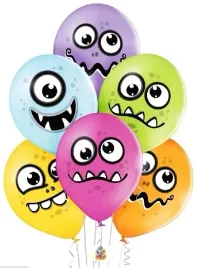 balony-potworki-monsters-potwor-kolorowe-30cm-6szt