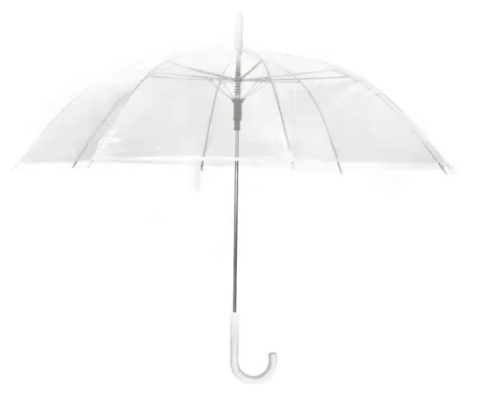 PARASOLKA TRANSPARENT ŚLUBNA ŚLUB KOMUNIA PARASOL