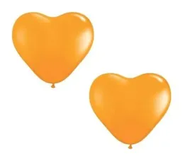 balon-serce-pomaranczowy-balony-serca-slub-2-szt