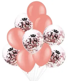 balony-osiemnastka-18-rozowe-zlote-konfetti-10-szt