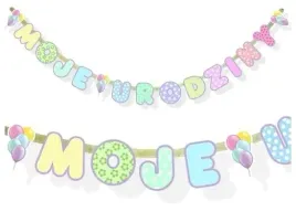 baner-moje-urodziny-240cm-pastelowy-roczek-sto-lat