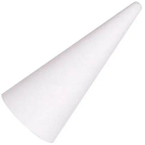 STOŻEK STYROPIANOWY 20 CM STOŻKI STYROPIANOWE HIT