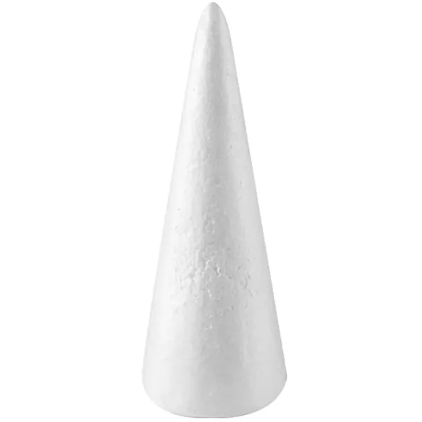 STOŻEK STYROPIANOWY 30 CM STOŻKI STYROPIANOWE HIT