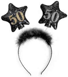 opaska-z-gwiazdkami-na-50-urodziny-piecdziesiatka