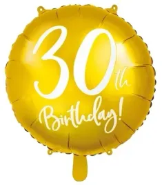 balon-foliowy-30-urodziny-trzydziestka-zloty-45-cm