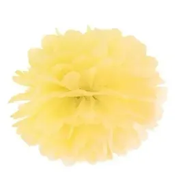 zolty-pompon-bibulowy-25-cm-kula-urodziny-hit