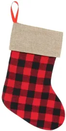 skarpeta-swiateczna-czerwono-czarna-kratka-prezent