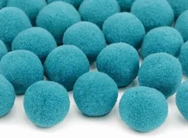 niebieskie-pompony-pluszowe-akryl-pompon-2cm-20-sztuk