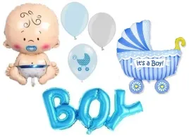 zestaw-na-baby-shower-balony-narodziny-chlopczyka-boy-wozek-bociankowe