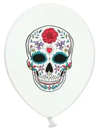 balon-na-halloween-30cm-czaszka-dia-de-los-muertos