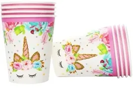 kubeczki-urodzinowe-jednorozec-roz-6-szt-urodziny