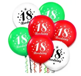 balony-na-18-urodziny-osiemnastka-balon-kolorowe-5-sztuk