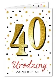 zaproszenie-brokat-na-40-stke-czterdziestka-5-szt