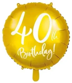 balon-foliowy-40-urodziny-czterdziestka-zloty-45cm