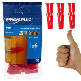 rawlplug-kolek-uniwersalny-fi6-50-szt
