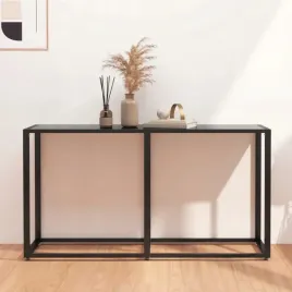 konsola-czarna-140x35x755-cm-szklo-hartowane-l