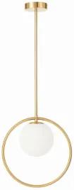 lampa-wiszaca-zlota-milano-lune-mleczna-kula