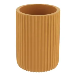 kubek-lazienkowy-issard-mustard-paski-ze-wzorem