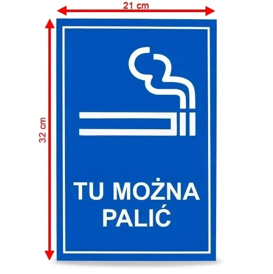 tablica-pcv-21x32cm-tu-wolno-palic-ksztalt-prostokatne