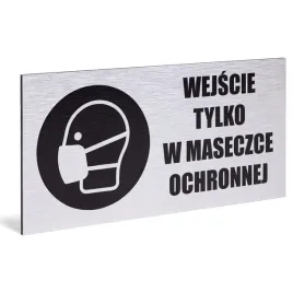 tabliczka-aluminium-20x10-wejscie-maseczka-ochrona