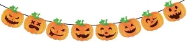 baner-girlanda-dynia-pomarancz-halloween-dynie-2m