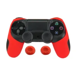 oslona-etui-nakladka-sylikon-pada-ps4-czerwona