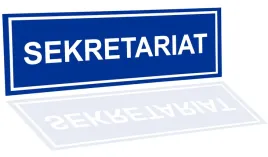 tablica-tabliczka-sekretariat-szkola-pcv-32x105cm