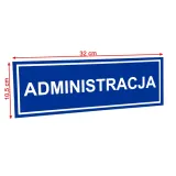 tablica-tabliczka-info-administracja-pcv-32x105-kod-producenta-tablica-szyld-informacyjna-informacja