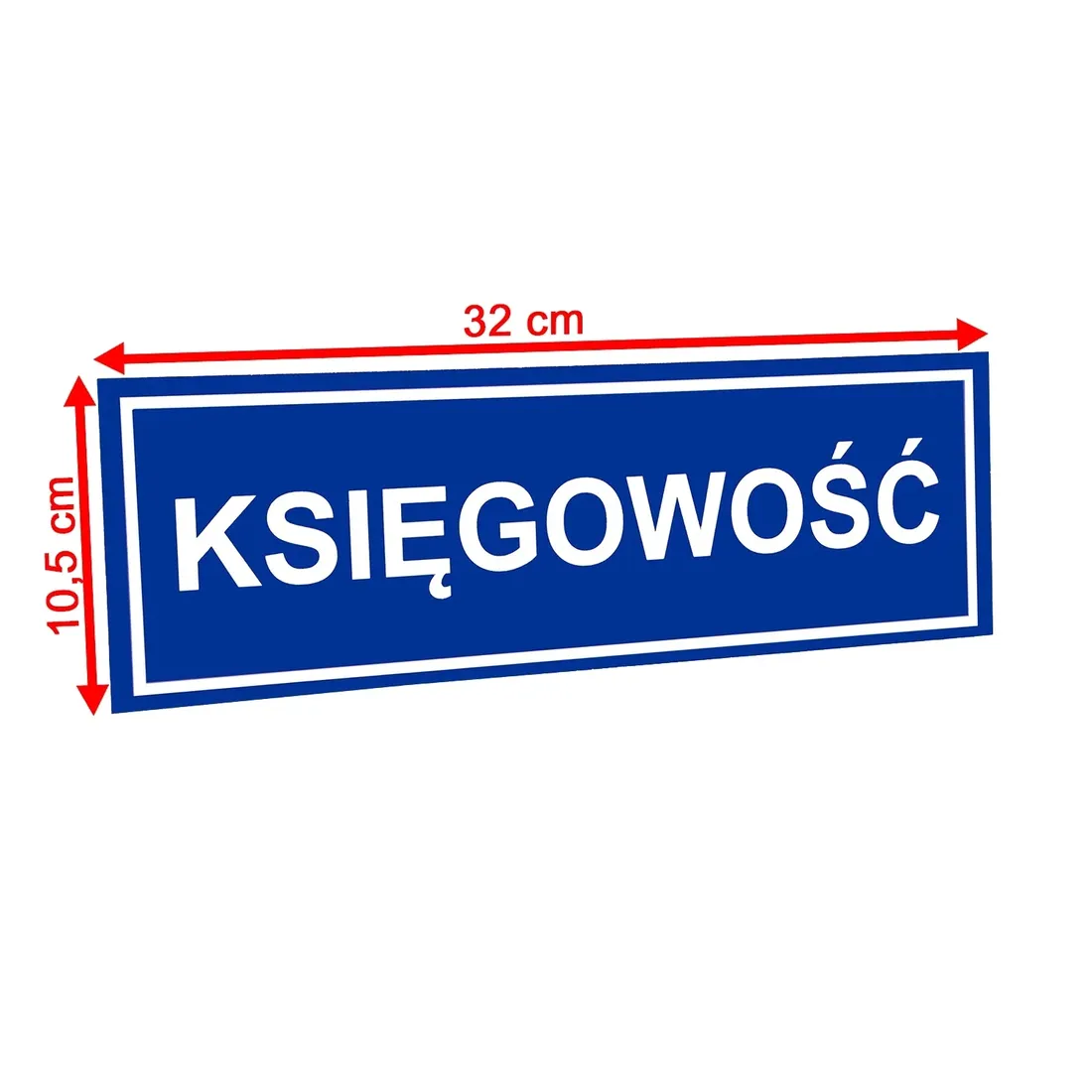 tablica-tabliczka-info-ksiegowosc-pcv-32x105-stan-nowy