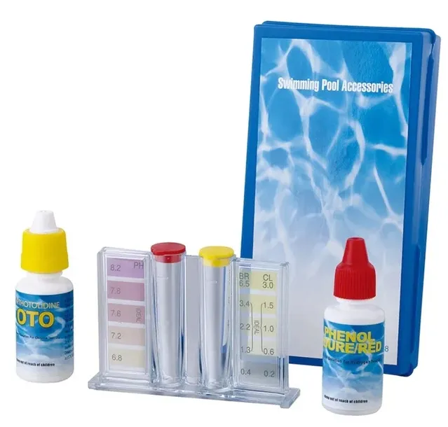 Tester pH chloru kropelkowy basen zestaw mierzenia