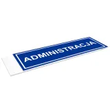 tablica-tabliczka-info-administracja-pcv-32x105-waga-z-opakowaniem-0-3-kg