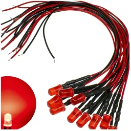 diody-led-12v-3mm-czerwone-matowe-przewody-dlugosc-20cm-or-komplet-10-szt