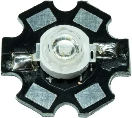 dioda-power-led-3w-bridgelux-uv-365-370nm-45mil-zalutowana-na-pcb