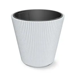 doniczka-ryflowana-milly-dbmi470-bialy-z-wkladem