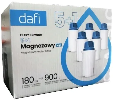 Wkład filtrujący Dafi Classic MG+ Magnezowy 6 szt.