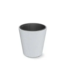 doniczka-ryflowana-milly-dbmi300-bialy-z-wkladem