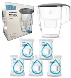dzbanek-filtrujacy-dafi-start-4l-5-x-filtr-dafi-unimax-kolor-szary