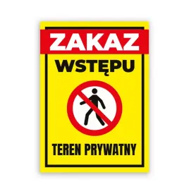 naklejka-zakaz-wstepu-teren-prywatny-a6