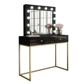 toaletka-blanco-gold-lustro-czarna-led-uchwyt