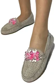 mokasyny-damskie-buty-skorzane-zamsz-bezowe-36